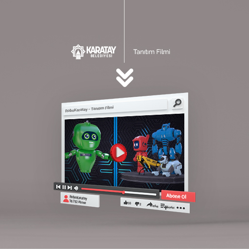 RoboKaratay - 3D model ve Animasyon Reklam Filmi